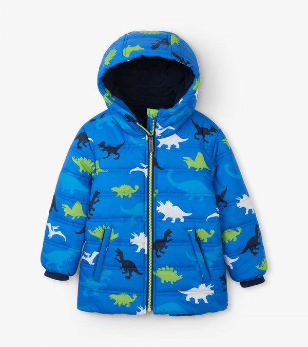 Hatley Puffer Jacket - Dino Herd