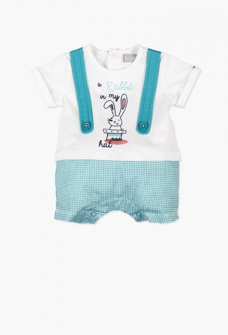 Boboli Romper - Rabbit in my Hat