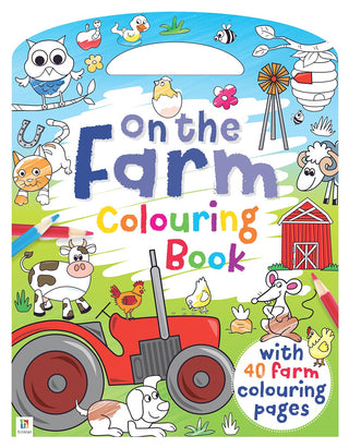 On the Farm Colouring Book