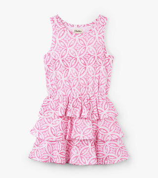 Hatley Dress - Pink Mandala