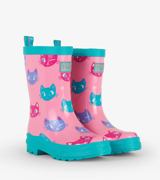 Hatley Gumboots - Silly Kitties