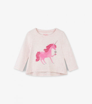 Hatley Mini Top - Curious Unicorn