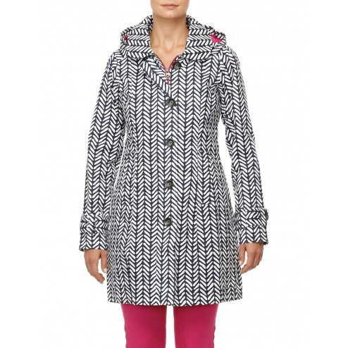 Hatley Womens Jacket - Classic Chevron - Eloquence Boutique