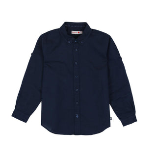 Boboli Shirt - Navy Linen