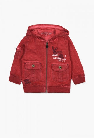 Boboli Hoodie - Red Clay