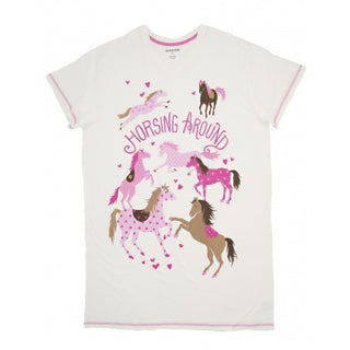 Hatley Sleepshirt - Horsing Around - Eloquence Boutique