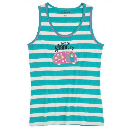 Hatley Womens Pyjama Tank - Glamping - Eloquence Boutique