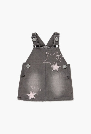 Boboli Dress - Grey Stars