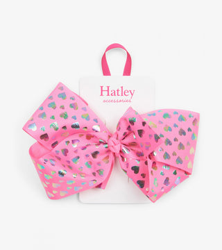 Hatley Hair Clip - Hologram Hearts