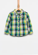 Boboli Shirt - Green Check