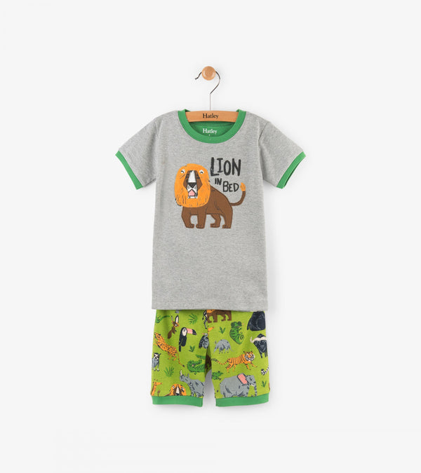 Hatley Pyjamas - Lion in Bed