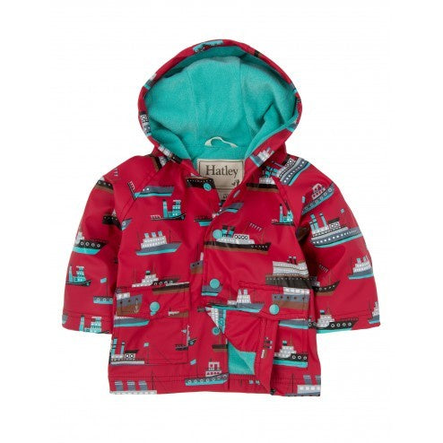 Hatley Infant Raincoat - Ocean Liner