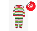 Hatley Christmas Unionsuit - Christmas Stripes