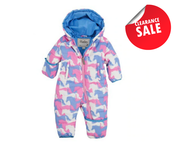 Hatley Infant Puffer - Puzzle Piece Horses