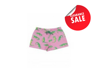 Hatley Womens Boxers - Gators on Pink