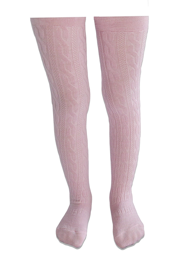 Lamington Merino Tights - Ballerina - Eloquence Boutique