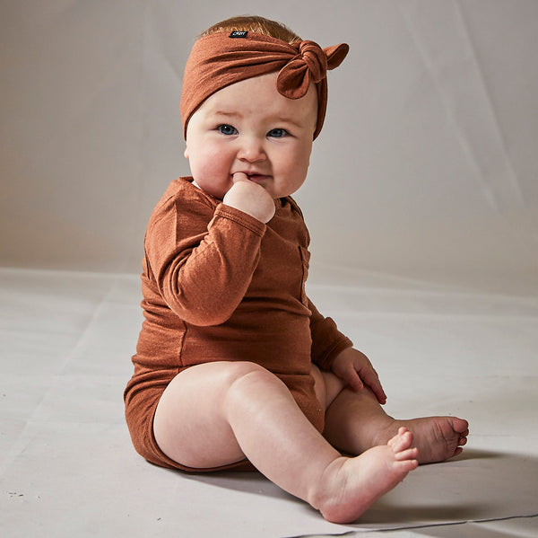 Little Flock of Horrors Darcy Headband - Russet - Eloquence Boutique