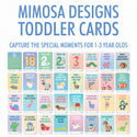 Mimosa Milestone Cards - Toddler - Eloquence Boutique