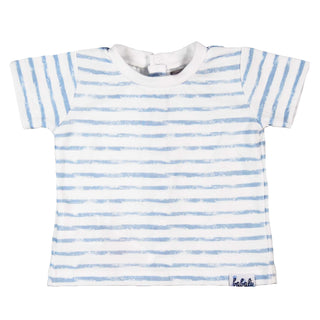 Boboli Tee - Blue Stripe