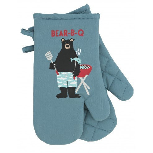 Oven Mitts - Bear-B-Q - Eloquence Boutique