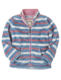 Hatley - Winter Stripes Fuzzy Fleece Jacket