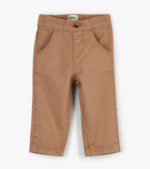 Hatley Mini Pants - Khaki Twill