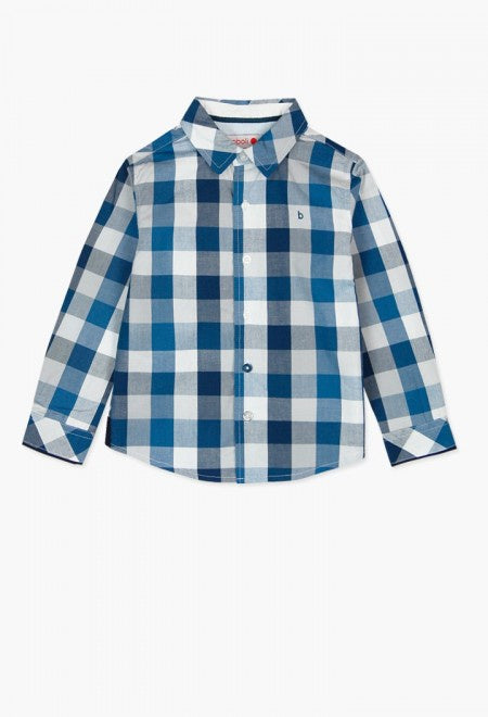 Boboli  Shirt - Blue Check
