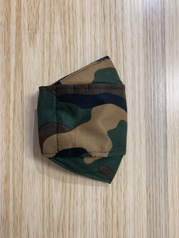 Adult Face Mask - Camouflage