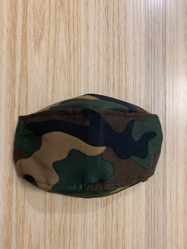 Adult Face Mask - Camouflage