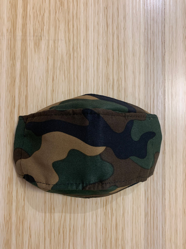 Adult Face Mask - Camouflage