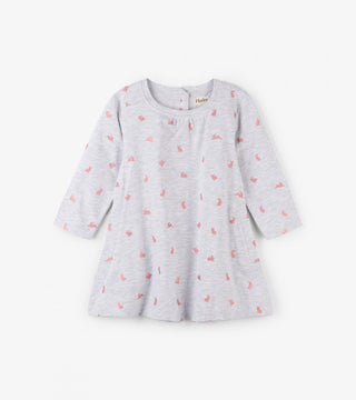Hatley Mini Dress - Hopping Bunnies
