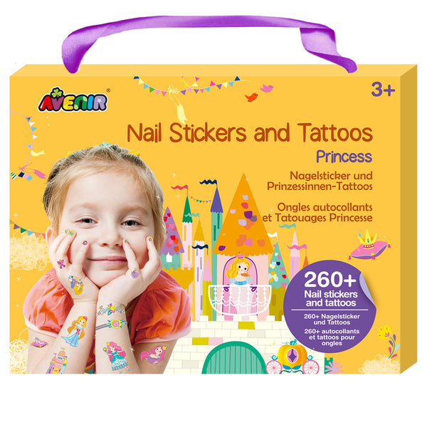 Avenir Nail Stickers & Tattoos -Princess