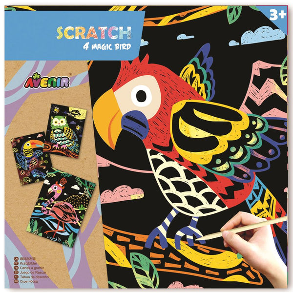 Avenir Scratch Art - Bird