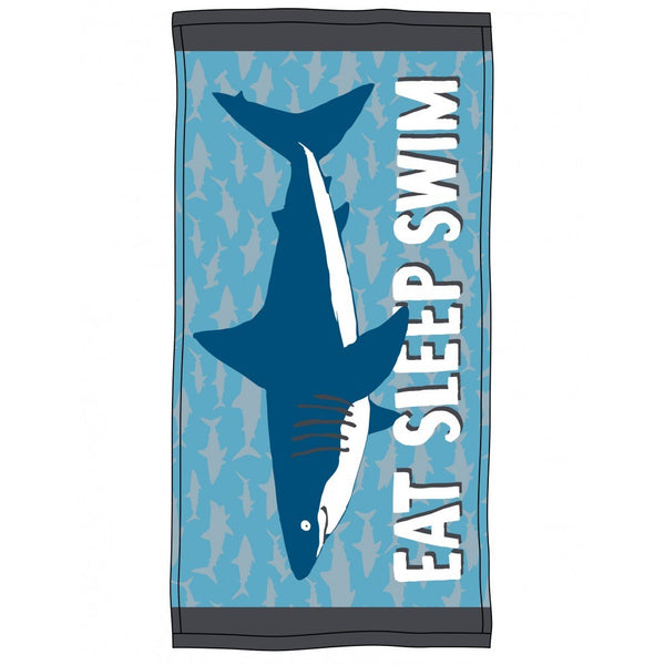 Hatley Beach Towel - Shark