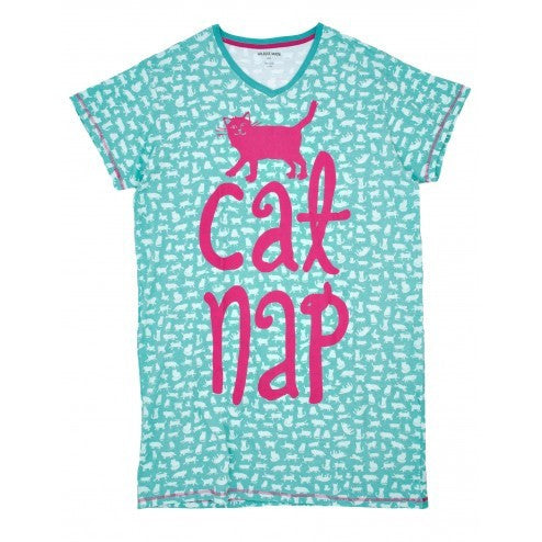Hatley Sleepshirt - Cat Nap - Eloquence Boutique