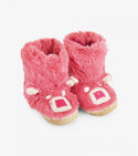 Hatley Slippers - Pink Bear - Eloquence Boutique