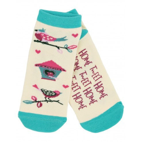 Hatley Womens Ankle Socks - Bird House - Eloquence Boutique