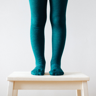 Lamington Merino Tights - Deep Forest - Eloquence Boutique