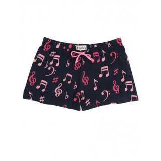 Hatley Womens Boxers - Pink Music Notes - Eloquence Boutique