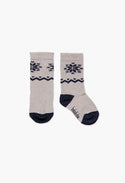 Boboli 3pk Socks - Winter Greys - Eloquence Boutique