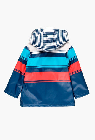 Boboli Raincoat - Multi Stripe - Eloquence Boutique