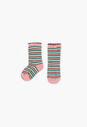 Boboli 3pk Socks - Apricotty Green - Eloquence Boutique