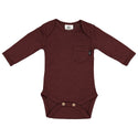 Little Flock of Horrors Blake Bodysuit - Mulberry - Eloquence Boutique
