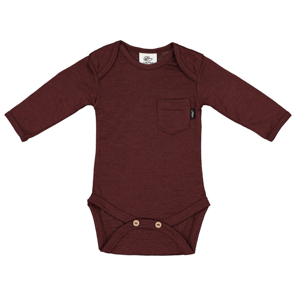 Little Flock of Horrors Blake Bodysuit - Mulberry - Eloquence Boutique