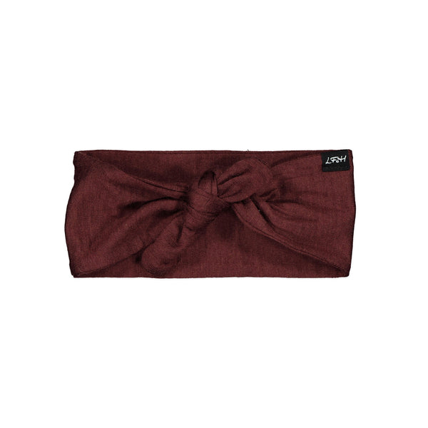 Little Flock of Horrors Darcy Headband - Mulberry - Eloquence Boutique