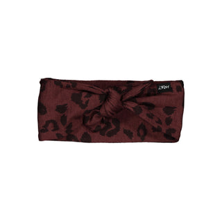 Little Flock of Horrors Darcy Headband - Mulberry Cheetah - Eloquence Boutique