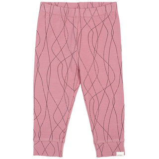 Miles Baby Leggings - Pink Squiggles