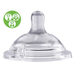 Chicco Silicone Teat - 4mths+