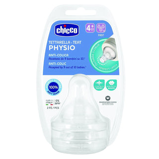 Chicco Perfect 5 Teat Fast Flow 4mths+