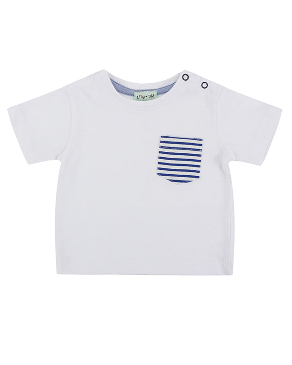 Lilly + Sid Mini Tee - Classic White